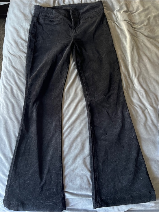 7 For All Mankind Denim - 7 For All Mankind Black Flare Jeans